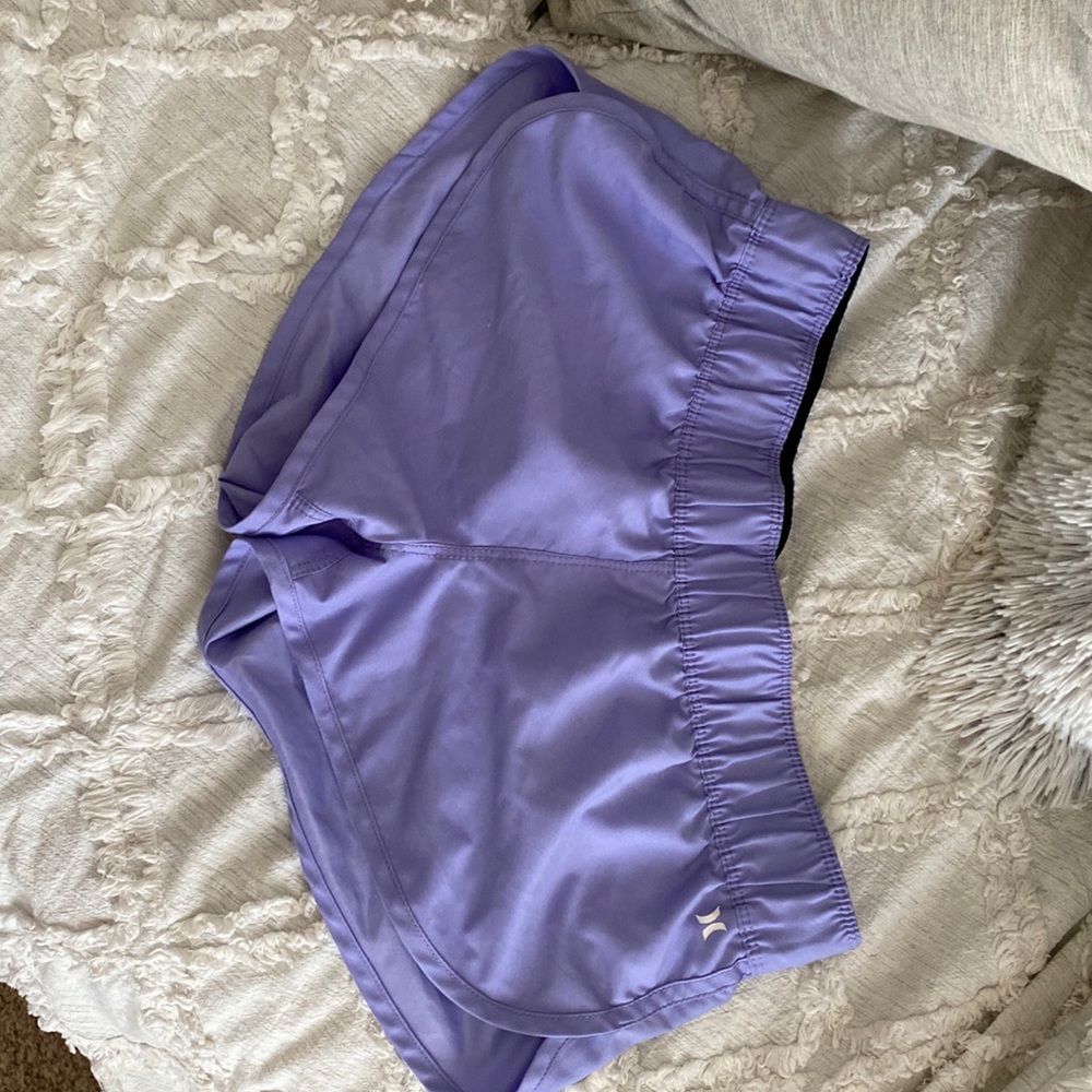 Purple Hurley shorts